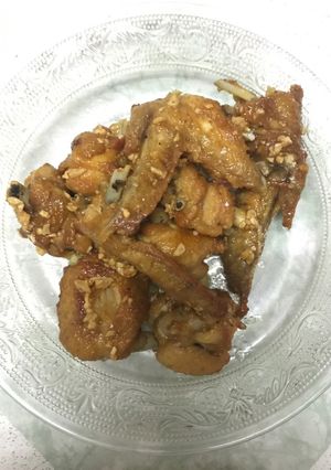 Hình của món Cánh gà chiên nước mắm.