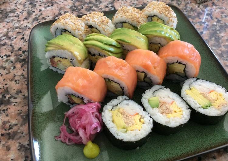 La Recette Pas à Pas Sushi roulé