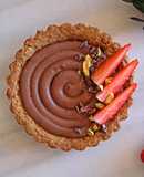 Tartaletas Veganas con crema de chocolate
