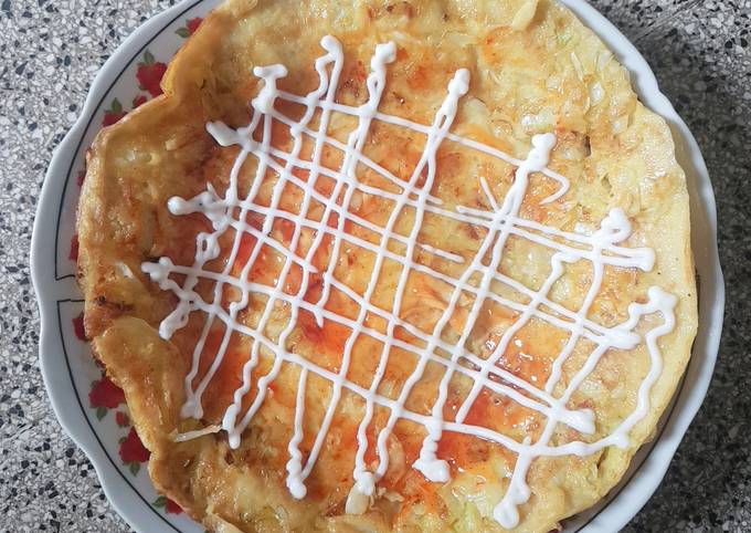 OKONOMIYAKI (telur dadar di Negara Jepang)