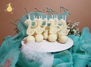 Una foto de cake pops de san valentín