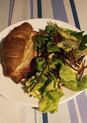 A picture of Ham Croissants.
