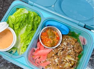 Foto resep Beef Yakiniku dan Salad ala Hokben - Bekal Suami