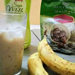 A picture of JUS PISANG KURMA SUSU... Super duper enaakk.
