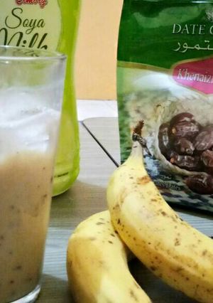Foto resep JUS PISANG KURMA SUSU... Super duper enaakk