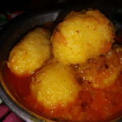 .Egg curry...Without egg A picture of .Egg curry...Without egg.