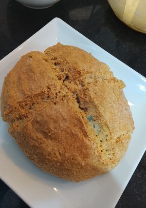 Una foto de Pan de campo keto