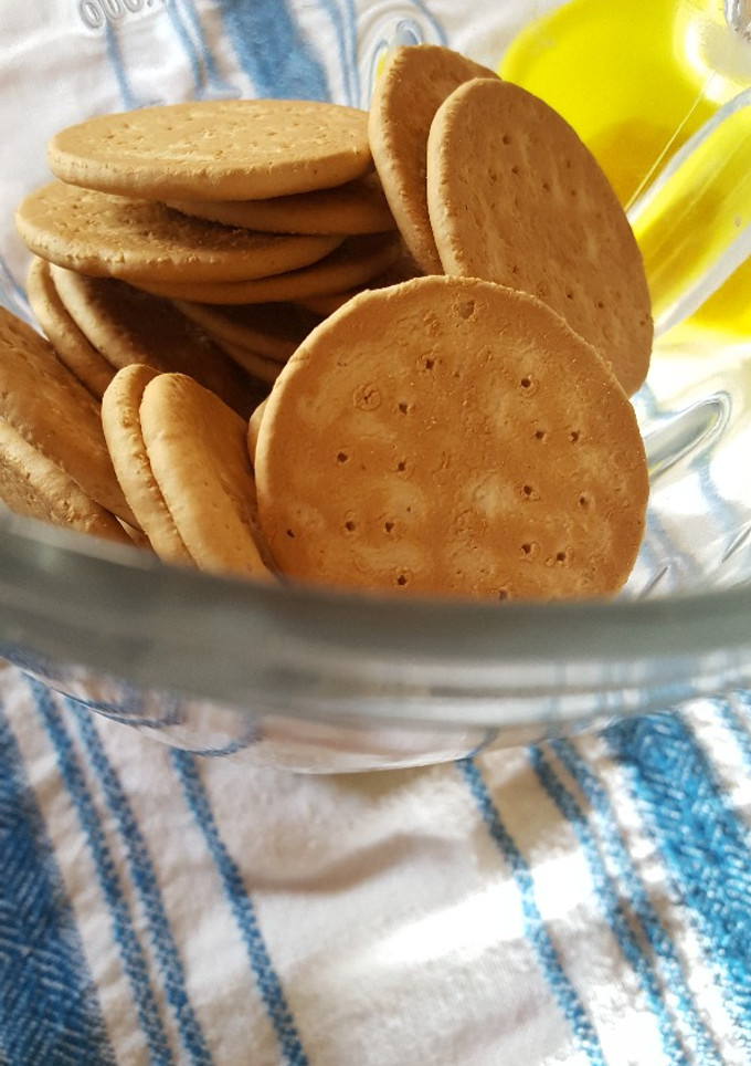 Una foto de Base de galleta para postres fríos