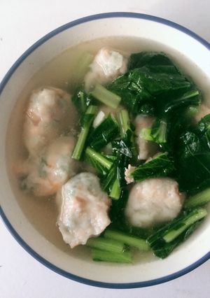 Foto resep Chicken Dumpling Soup