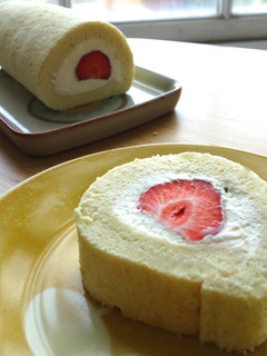 A picture of Roll cake.