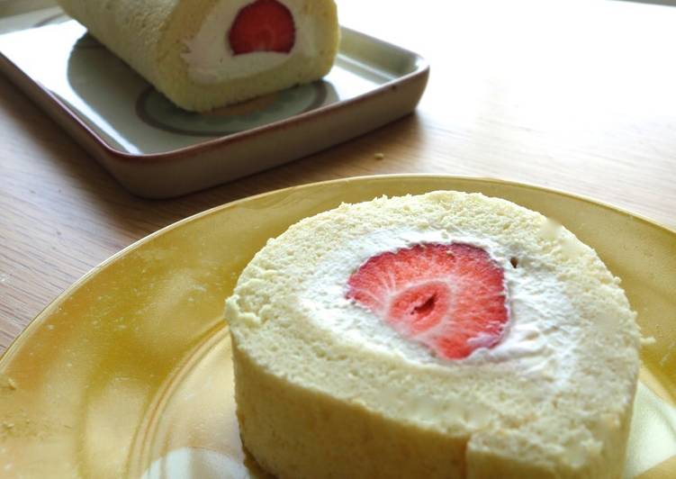 Steps to Prepare Super Quick Homemade Roll cake
