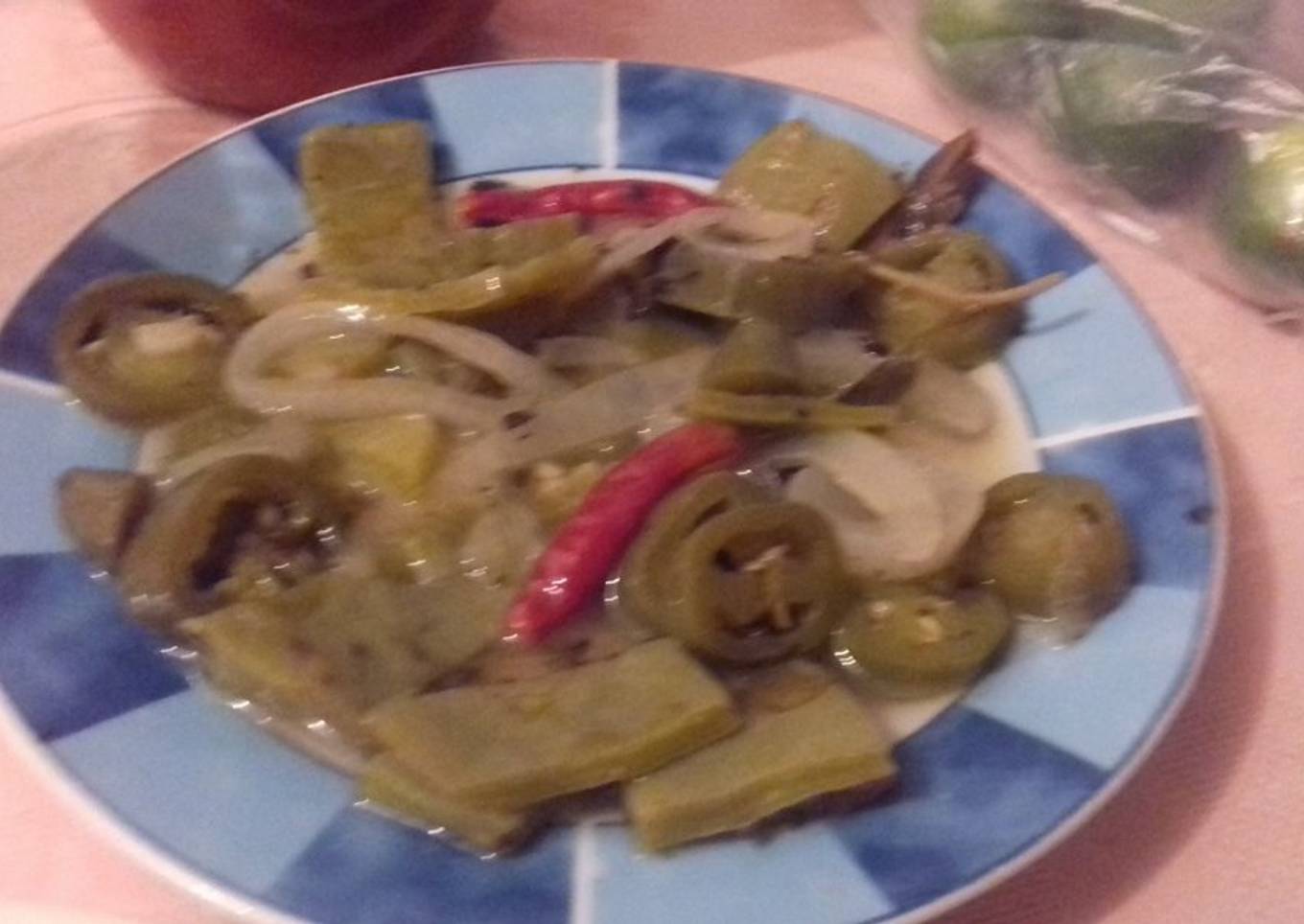 Nopalitos a la mexicana en vinagre y jalapeño para cuaresma