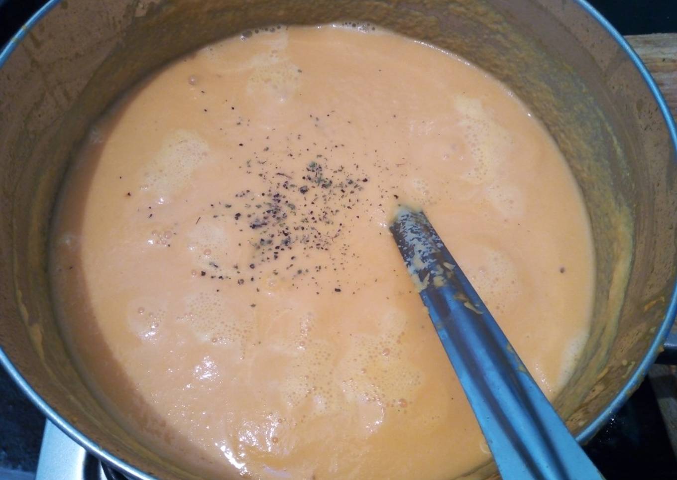 Crema de zanahoria