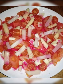 Una foto de Ensalada de tomate