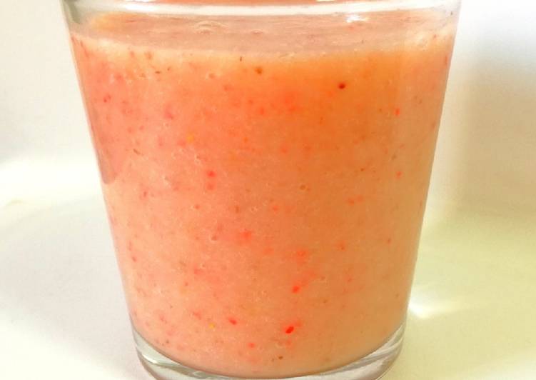 Smoothie multifrutas para reciclar fruta