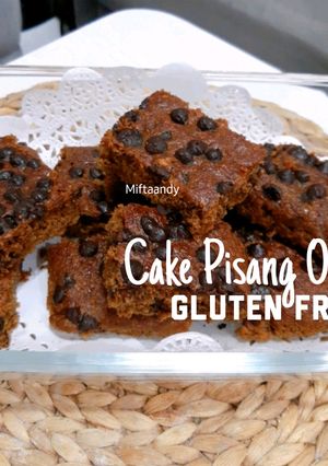 Foto resep Cake Pisang Oat Gluten Free