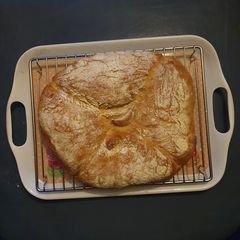 A picture of Tray Bake Loaf of Bread.