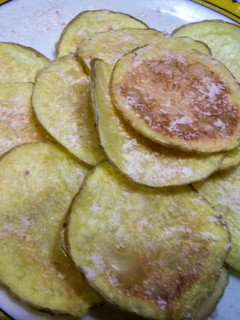 Una foto de Chips de patatas crujientes al microondas