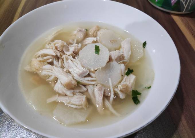 Soto ayam bening