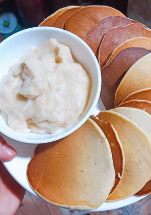 Hình của món Pancake chuối.