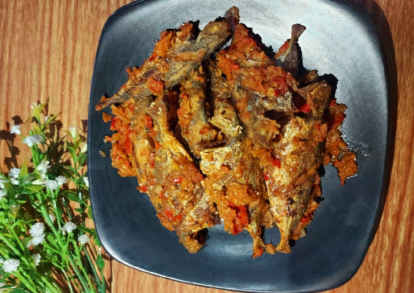 Balado ikan selar