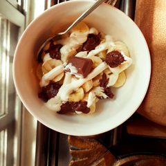 Banana cream Trifle A picture of Banana cream Trifle.