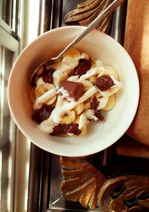 A picture of Banana cream Trifle.