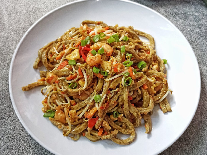 Langkah Mudah untuk Menyiapkan Mie Nori Goreng Udang Pedas, Sempurna