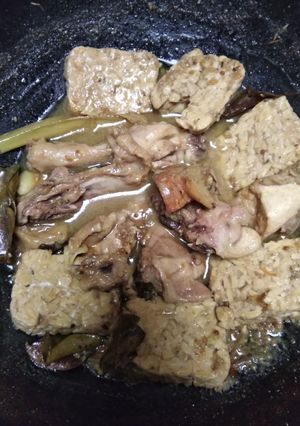 Foto resep Ayam Dan Tempe Ungkep
