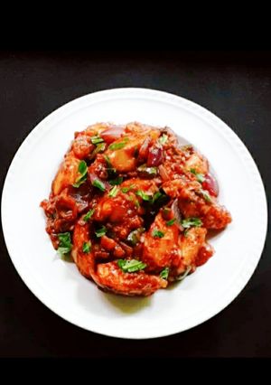 এগ  চিলি (Egg chilli recipe in Bengali) রেসিপির প্রধান ছবি
