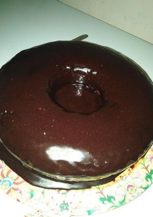 صورة لوصفة كيكه الشوكولاته