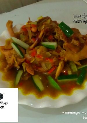 A picture of Chicken pepper soup with cucumber by s@lma ful@rny...