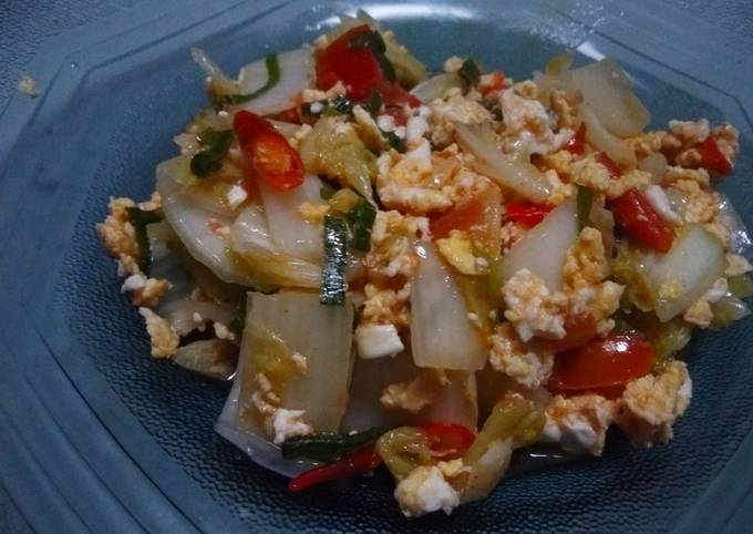 Resep Sawi Telur Orak Arik Oleh Ayu Martina Cookpad