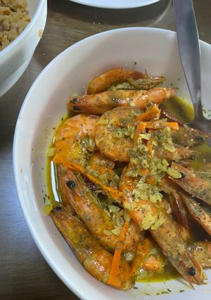 A picture of Honey Lemon Garlic Shrimp.