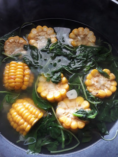 Foto resep Sayur bayam simple