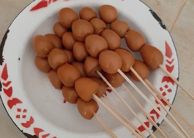 Sate Telur Puyuh Ala Angkringan