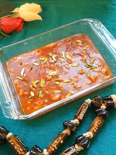 عکسی از دستور حلوا بحرینی