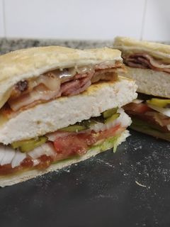 Una foto de 🍔 Burguer de pollo