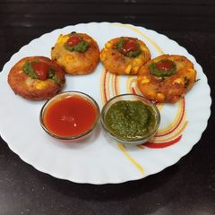 A picture of Corn Cutlets.