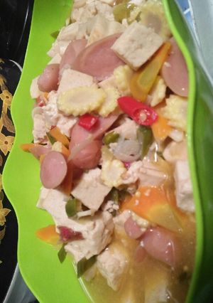 Foto resep Tumis tahu putih saus tiram
