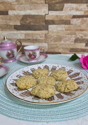 Una foto de Galletitas de avena y coco