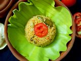 Broken rice tomato bath