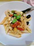 Penne al sugo di gallinella (pesce)