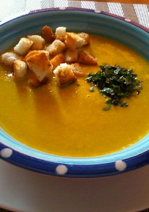 Una foto de Crema de vegetales