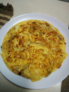 Una foto de Tortilla de cebolla