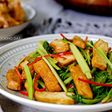 香芹炒豆干 - 適合炎夏的餐桌料理