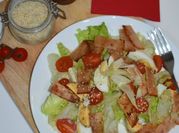Gambar salad telur rebus