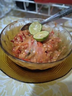 Foto resep Sambel terasi jeruk limau