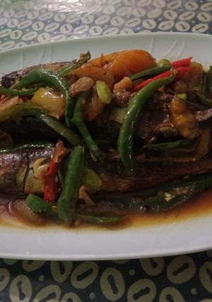 Foto resep Ikan Asap Cabai Hijau