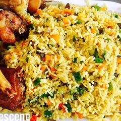 A picture of Liver Fried rice.